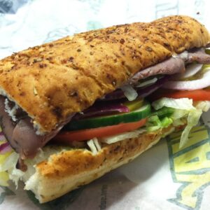 Roast Beef W/Cheese