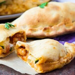 Chicken & Onion Calzone