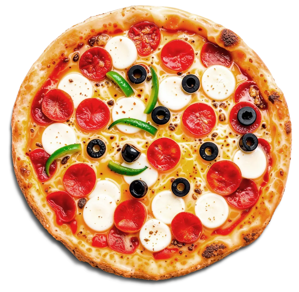 Best pepperoni pizza in Miami with NY style crust and melted mozzarella cheese